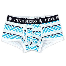 New Men Boxers PINK HERO Brand Underwear Cotton Mens Underpants Knickers Sexy Men's Boxer Shorts Pants For Men M L XL XXL GS