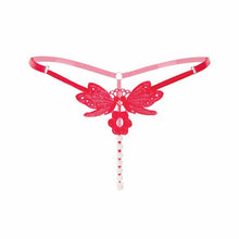 New Sexy Ladies Embroidery Butterfly Panties G-string V-string For Women Adjustable Womens Underwear lenceria sexy mujer GS