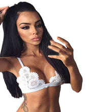 New  Black White Lace Crop Top Strap Ladies Camisole Sexy Adjustable Strap Bralette Women Crochet Top Vest 1128# GS