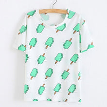 New  Blouse Women Printed Short Sleeve Blusas Print Blouses Shirts Female Casual Shirts Women Tops Camisas Femininas GS