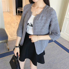 New Winter Cardigans Women Fashion Sweater Casual Long Sleeve O-neck Knitting Woman Print Sweaters 71706 GS