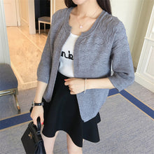 New Winter Cardigans Women Fashion Sweater Casual Long Sleeve O-neck Knitting Woman Print Sweaters 71706 GS