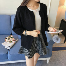 New Winter Cardigans Women Fashion Sweater Casual Long Sleeve O-neck Knitting Woman Print Sweaters 71706 GS