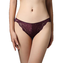 Sexy Lady Women's Panties Hollow Out Lace Low-waist Hip hollow Underpanties Ladies Underwear Briefs Ropa Interior Mujer GS