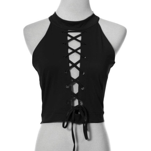 Sexy Tank Tops For Women New Fashion Khaki,Black Sleeveless Women Crop Top  Style White Women Tops Sexy Corset GS