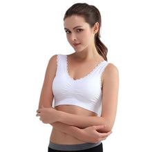 Sexy Women Bra Lace Solid Tops Breathable Padded Fitness Wire Free Bra Strappy Push Up Bras For Women GS