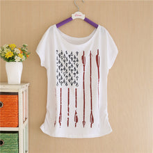 Summer New Brand T shirt Digital Print Minnie Cotton T-shirt Lady Batwing Sleeve Tshirt Tops Tee For Women GS