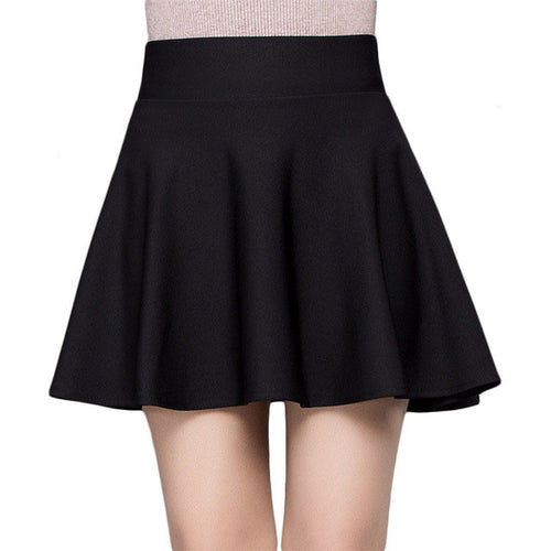 Women New Summer Skirt Above Knee Mini A-line Skirt Female Fashion Plus Size Hot  70925 GS