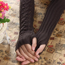 ladies hand gloves  Mitten Warm fingerless gloves Hollow Out Gloves Keyboard half finger glovesKnit Gloves GS