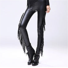 Autumn Winter Plus Size Fashion Women Leggings New Ankle Leggings Mid Leather High Quality Legging 71895 GS