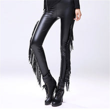 Autumn Winter Plus Size Fashion Women Leggings New Ankle Leggings Mid Leather High Quality Legging 71895 GS