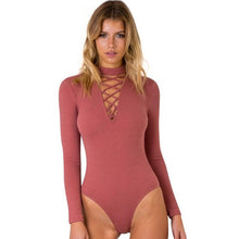 Women Elegant Halter Cotton Playsuit Bodysuit Women Slim V-Neck Jumpsuit combinaison femme &03 GS