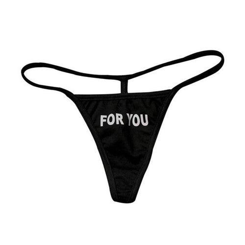 Cotton G-String And Thongs Women Sexy Letter Print Low Waist Briefs Panties Underwear Women tangas women sexy #20 GS