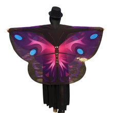 Fahsion Ladies Colorful Butterfly Print Scarves Soft Beautiful Chiffon Scarf Women Shawl Pashmina Female #63 GS