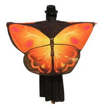 Fahsion Ladies Colorful Butterfly Print Scarves Soft Beautiful Chiffon Scarf Women Shawl Pashmina Female #63 GS