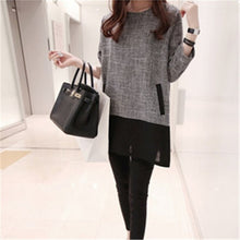Fashion New Summer Long 3/5 Sleeve Blouse Women Plus Size Tops Casual Long Lace O-neck Patchwork Shirt M-5XL 71883 GS