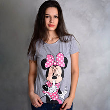 Fashion Short Sleeve T-shirts Plus Size Female T shirts Carton Letter Print Top O-neck Women t shirt 71645 GS