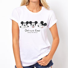 Fashion Short Sleeve T-shirts Plus Size Female t shirts Carton Letter Print Top Women Tee Camisetas Mujer Clothing 71592 GS