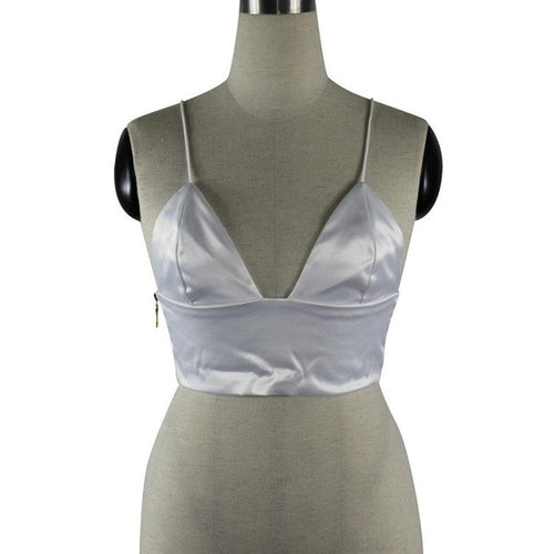 Fashion Style Tank Top Black Withe V Neck Women  Vest Top Sleeveless Casual Crop Tops Camisole Vest #5 GS