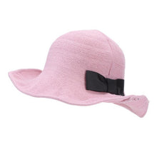 Fashion Women Sun Hat Foldable Brimmed Sun Hat  Hats for Women UV Bowknot beach hats for women #63 GS
