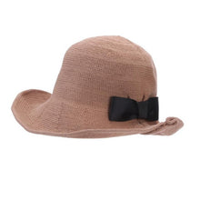 Fashion Women Sun Hat Foldable Brimmed Sun Hat  Hats for Women UV Bowknot beach hats for women #63 GS