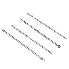 4pcs Blackhead Comedone Acne Blemish Remover Stainless Needles Remove Tool Unisex Gender Anne GS