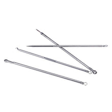 4pcs Blackhead Comedone Acne Blemish Remover Stainless Needles Remove Tool Unisex Gender Anne GS