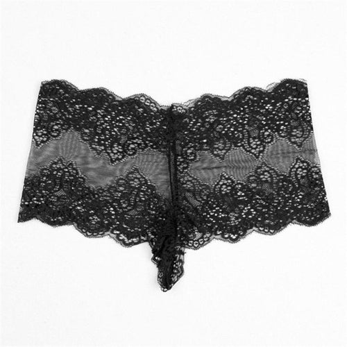 High Quality Breifs Women Lace Black Withe High Waist Womens Briefs transparent Panties Thongs Lingerie Underwear Women #23 GS