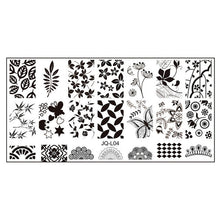 6*12cm Stainless Steel Nail Art Stamping Plates Geometric Sports Nails Template Stamp beauty Anne GS