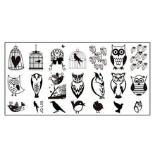 6*12cm Stainless Steel Nail Art Stamping Plates Geometric Sports Nails Template Stamp beauty Anne GS
