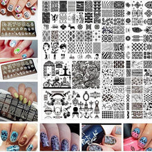 6*12cm Stainless Steel Nail Art Stamping Plates Geometric Sports Nails Template Stamp beauty Anne GS
