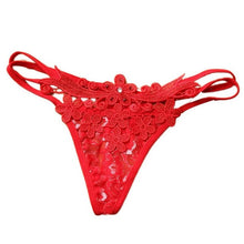 Hot Sale Diamond Lace G String And Thongs Women Sexy Low Waist Ladies Underwear Briefs Panty Lingerie #18 GS