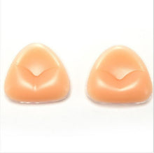 Hot Sellling 2cm Bikini Bra Insert/Silicone Triangle silicone breast Pads/Breast Enhancer/Swimsuit Push-Up nipple cover #23 GS