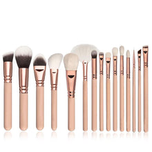 15 PCS Pro Makeup Brushes Set Cosmetic Complete Eye Kit + Case pinceis para maquiagem style Anne GS