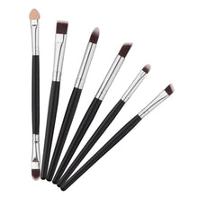Brushes are made of natural 6PCS Cosmetic Makeup Brush Lip Makeup Brush Eyeshadow Brush Anne GS