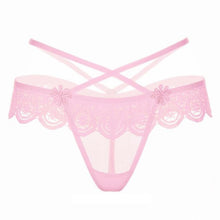 New Arrival Lace Women Sexy Panties Low Waist Hollow Transparent Panties Underwear Seamless G String And Thongs 6Colors#427 GS