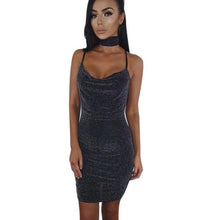 New Arrival Sexy & Club Wear Women  Dress Sling V-neck collar Sleeveless Slim Bodycon Party Dresses vestidos #25 GS