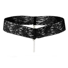 New Arrival Thongs And G-String Women Sexy Pearls Crotchless Underwear Women Low Waist Sexy Women Lace Panties 6Colors #425 GS