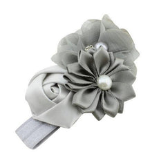 New Fashion Baby Girl Children Flower Pearl Hair Band Headband Hairband Hair Accessories 7 Colors #425 GS