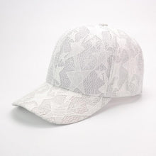 New Fashion Baseball Caps Women Solid Lace Star Pattern Adjustable Sun Snapback Hat For Women Girls gorra de beisbol #63 GS