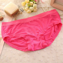 New Fashion Cotton Fiber Underwear Briefs Women Comfortable Sexy Solid Ladies Panties tangas women sexy # GS