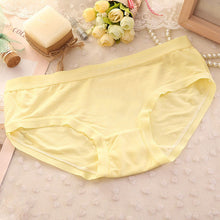 New Fashion Cotton Fiber Underwear Briefs Women Comfortable Sexy Solid Ladies Panties tangas women sexy # GS