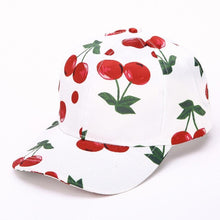 New Fashion Fruit Print Baseball Cap For Women   Sun Hat HipHop Curved Strapback Snapback Hats Cap Female #63 GS