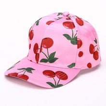 New Fashion Fruit Print Baseball Cap For Women   Sun Hat HipHop Curved Strapback Snapback Hats Cap Female #63 GS