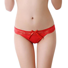 New Fashion Lace Briefs Women Panties Solid Bowknot Underwear Hollow Out Low Waist Underpants Breathable Thongs G-sting #23 GS