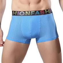 New Fashion Mens Trunks Underwear Soft Spandex Modal Boxers Mens Shorts Pouch Male Boxers Underpants Plus Size L-3XL #23 GS