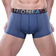 New Fashion Mens Trunks Underwear Soft Spandex Modal Boxers Mens Shorts Pouch Male Boxers Underpants Plus Size L-3XL #23 GS