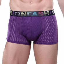 New Fashion Mens Trunks Underwear Soft Spandex Modal Boxers Mens Shorts Pouch Male Boxers Underpants Plus Size L-3XL #23 GS