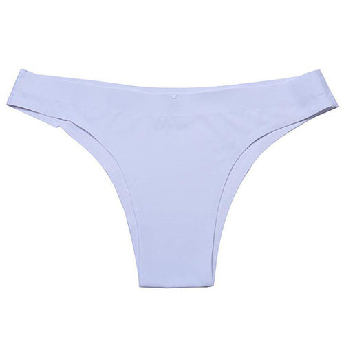 New Fashion Seamless Women Panties Solid Low Waist Sexy Underpanties tangas women sexy Spandex Cotton Briefs S-L GS