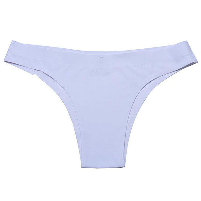 New Fashion Seamless Women Panties Solid Low Waist Sexy Underpanties tangas women sexy Spandex Cotton Briefs S-L GS